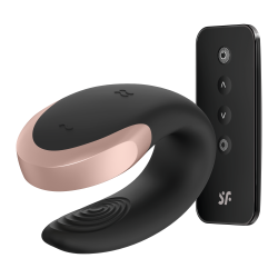 Satisfyer Stimulateur connecté Double Love Luxury Couples